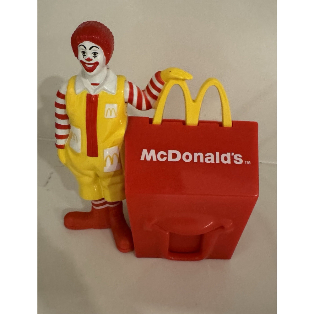 Rare 1998 McDonald’s Ronald Mcdonald Candy Dispenser Toy Vintage Happy Meal